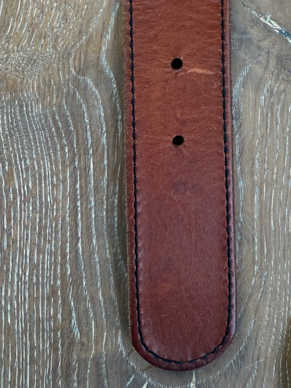 AMERICAN EAGLE Vintage Floral Buckle Leather Belt - Picture 5 of 5